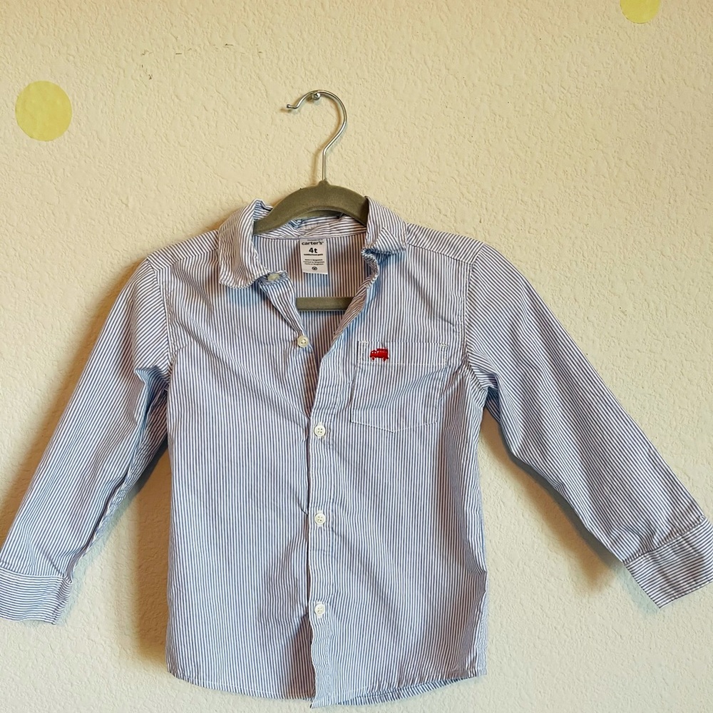 Carter’s shirt striped in size 4t